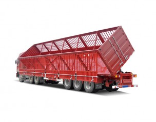 Side Dump Semi Trailer