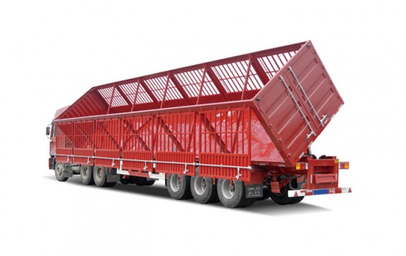 Side Dump Semi Trailer